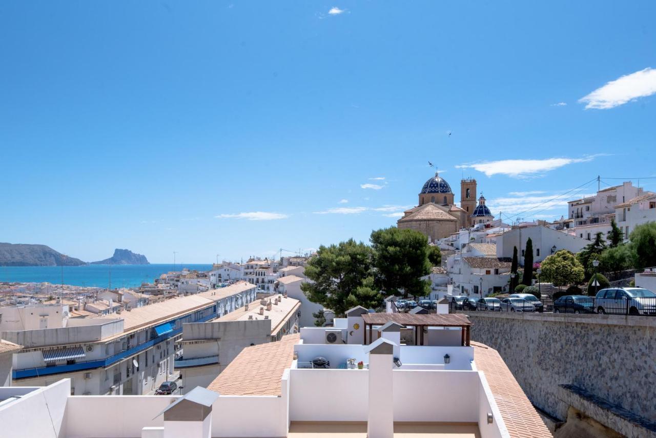 Atico Vistas Al Mar, Terraza, Piscina Y Parking By Vero Altea Exteriör bild